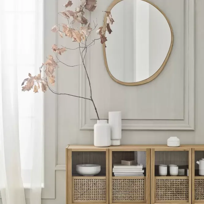 Lustro Ścienne Elope 119 Cm Dąb Olejowany Bolia
