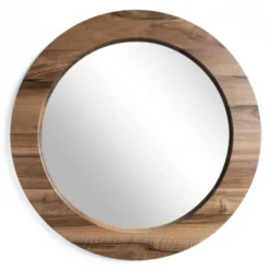 Lustro Ścienne Mia Orzech 70 Cm