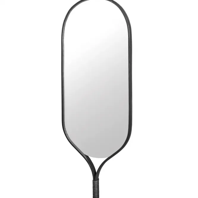 Lustro Ścienne Racquet Owalne Czarne Bolia