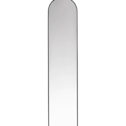Lustro Ścienne Ripple 180X40 Cm Czarne Bolia