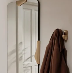 Lustro Ścienne Roberta 112 Cm Mosiężne Broste Copenhagen