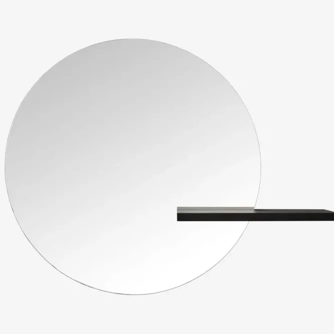 Lustro Ścienne Shift 100 Cm Dąb Czarny Bolia