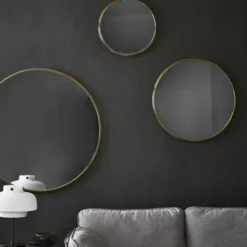 Lustro Ścienne Sillon Sh4 Mosiężne Andtradition
