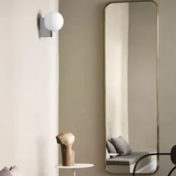Lustro Ścienne Sillon Sh7 Srebrne Andtradition