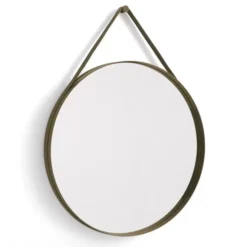 Lustro Ścienne Strap 70 Cm Jasnobrązowe Hay