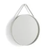Lustro Ścienne Strap 50 Cm Jasnoszare Hay
