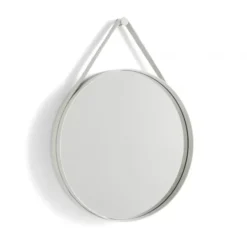 Lustro Ścienne Strap 50 Cm Jasnoszare Hay