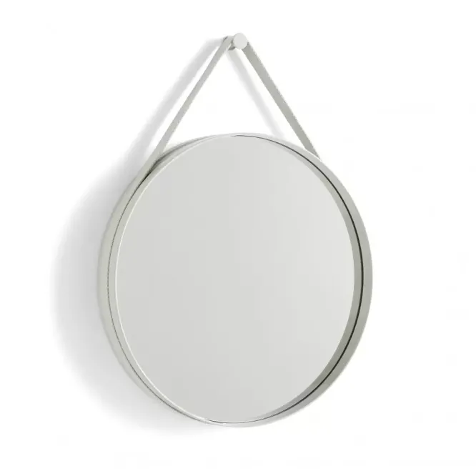 Lustro Ścienne Strap 50 Cm Jasnoszare Hay
