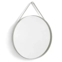 Lustro Ścienne Strap 70 Cm Jasnoszare Hay