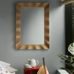 Lustro Ścienne Wavy 100 Cm Broste Copenhagen