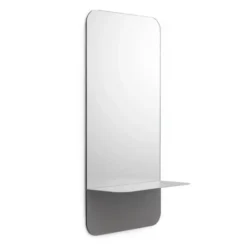 Lustro Horizon Prostokątne Pionowe Szare Normann Copenhagen
