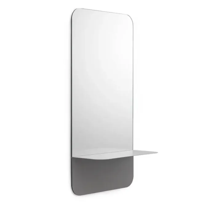 Lustro Horizon Prostokątne Pionowe Szare Normann Copenhagen