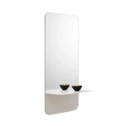Lustro Horizon Prostokątne Pionowe Białe Normann Copenhagen