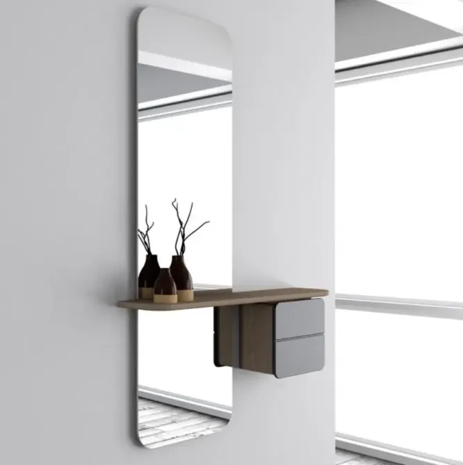 Lustro One More Look Ciemny Dąb Pearl White Umage