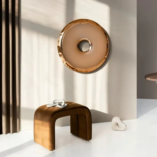 Lustro Rondo 75 Cm Aurum Classic Gold Zieta