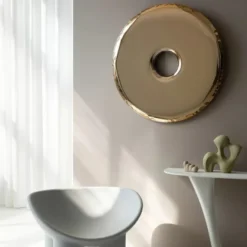 Lustro Rondo 120 Cm Aurum Classic Gold Zieta