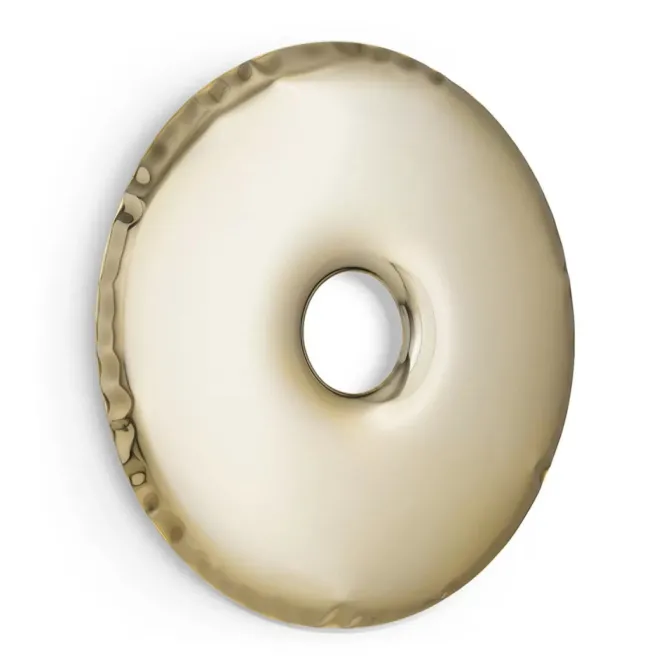 Lustro Rondo 95 Cm Aurum Light Gold Zieta