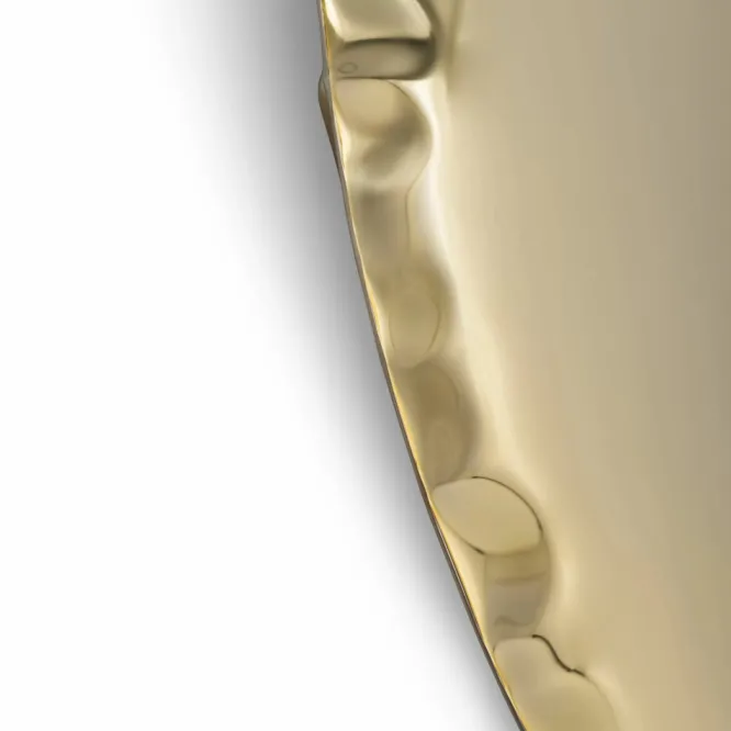 Lustro Rondo 95 Cm Aurum Light Gold Zieta