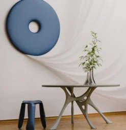 Lustro Rondo 120 Cm Candy Blue Matt Zieta