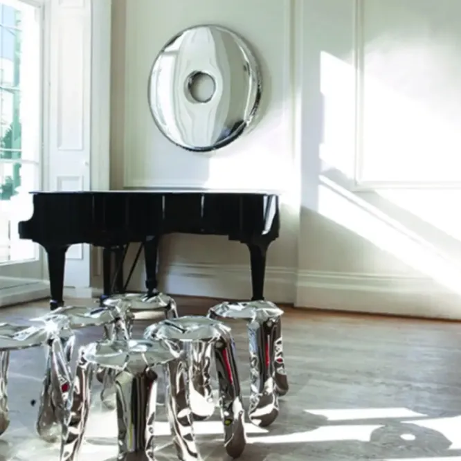 Lustro Rondo 120 Cm Inox Zieta
