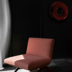 Lustro Rondo 75 Cm Red Rubin Zieta