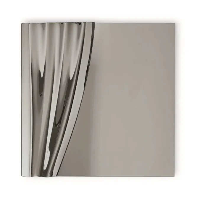 Lustro Sipario 90 Cm Szare Calligaris