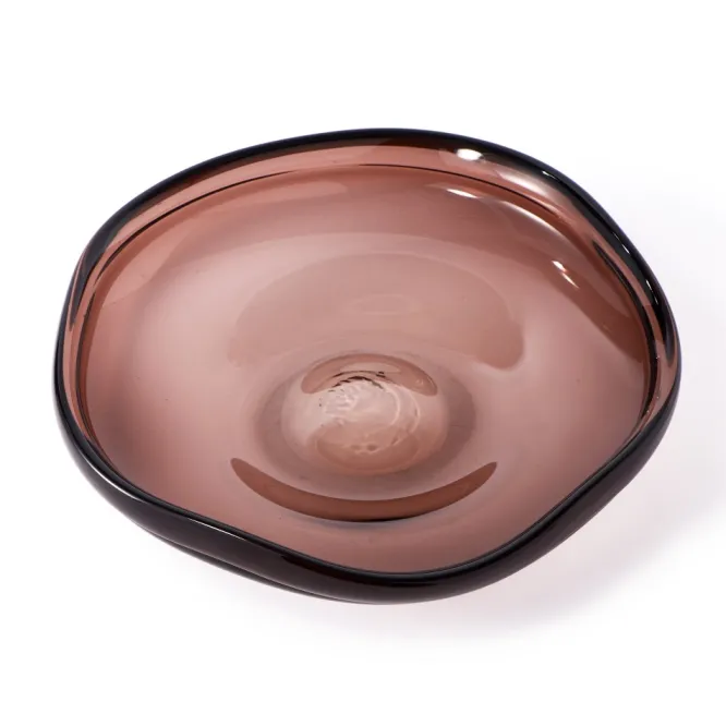 Misa Eye Plate L Ciemnobrązowa Pols Potten