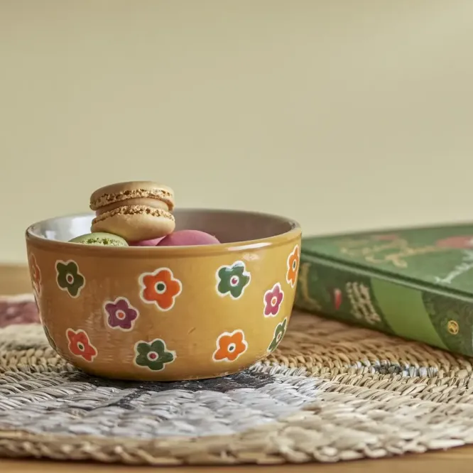 Miska Addy Brązowa Bloomingville Mini