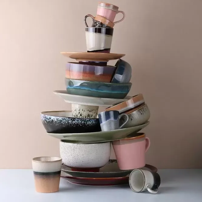 Miska Ceramiczna Tapas Na Nóżce 70S Dunes Hkliving