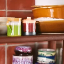 Mlecznik I Cukiernica Z Ceramiki 70S Foreland Hkliving