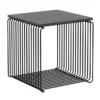 Moduł Panton Wire 34,8 × 34,8 × 34,8 Cm Z Półką Czarny Montana