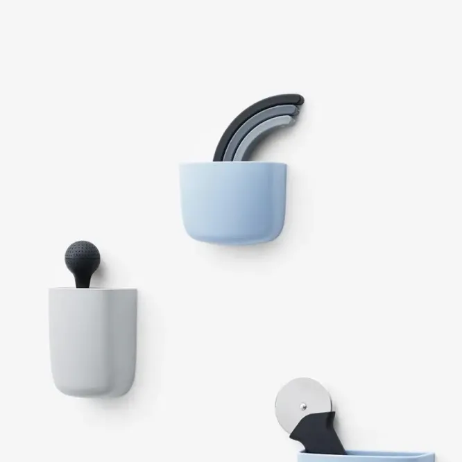 Organizer Ścienny Pocket 2 Czarny Normann Copenhagen