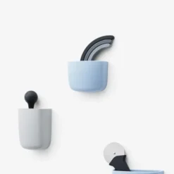 Organizer Ścienny Pocket 1 Jasnoszary Normann Copenhagen
