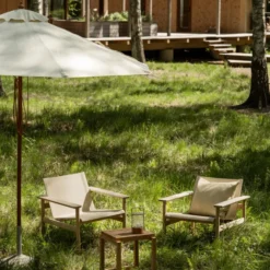 Parasol Ogrodowy Messina 300 Cm Off-White Skagerak