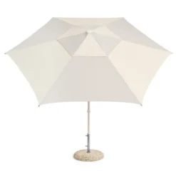 Parasol Ogrodowy Terrazza Hexagon Szary Hay
