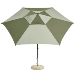 Parasol Ogrodowy Terrazza Hexagon Zielony Hay