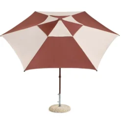 Parasol Ogrodowy Terrazza Hexagon Burgundowy Hay
