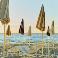 Parasol Ogrodowy Terrazza Hexagon Burgundowy Hay