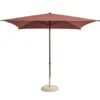 Parasol Ogrodowy Terrazza Square Burgundowy Hay