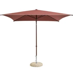 Parasol Ogrodowy Terrazza Square Burgundowy Hay