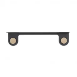Półka Ścienna Hook 60 Cm Czarna Gazzda