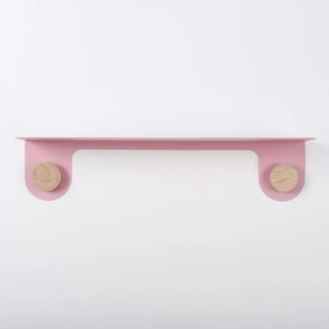 Półka Ścienna Hook 60 Cm Jasnoróżowa Gazzda