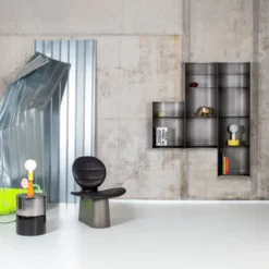 Półka Como Duża Przydymiona Szara Pulpo