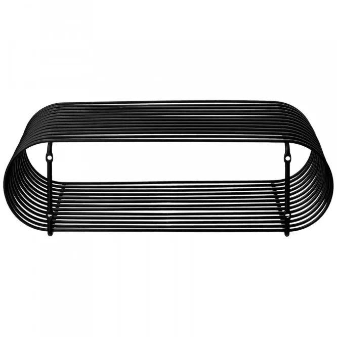 Półka Curva 40 Cm Czarna Aytm