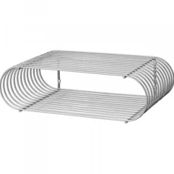 Półka Curva 40 Cm Srebrna Aytm