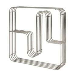 Półka Curva 45 Cm Srebrna Aytm