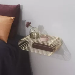 Półka Curva 40 Cm Złota Aytm