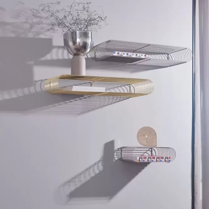 Półka Curva 40 Cm Złota Aytm