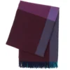 Pled Colour Block Niebiesko-Bordowy Vitra