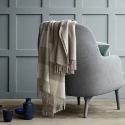 Pled Whisper Beige-White Elvang